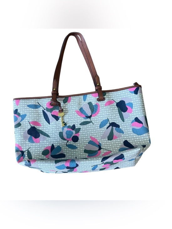 Fossil Handbags - Fossil Rachel Large PVC Floral Tote Bag